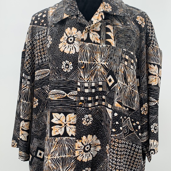 Hawaiian Luau shirt Vintage Michael Irvin 88 size XL - Picture 4 of 6